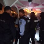 Mascati politie club  noapte