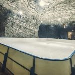 Patinoar de 300 mp în subteran, la Salina Ocnele Mari