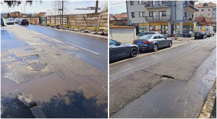 FOTO. Continuă campania de asfaltări în Râmnicu Vâlcea