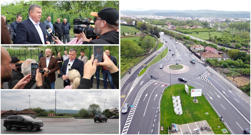 FOTO. Primarul Mircia Gutău a inaugurat primul proiect finalizat în Râmnic cu finanțare nerambursabilă prin PNI „Anghel Saligny”