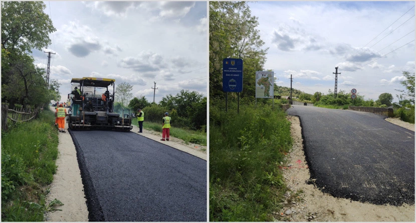 FOTO. Se modernizează drumurile comunale din Nicolae Bălcescu