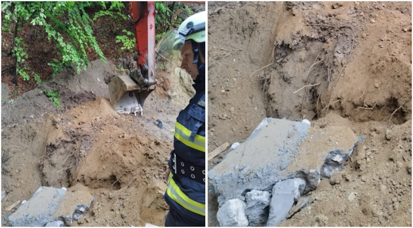 Bărbat mort pe un drum forestier din Călimănești. Surprins de un mal de pământ