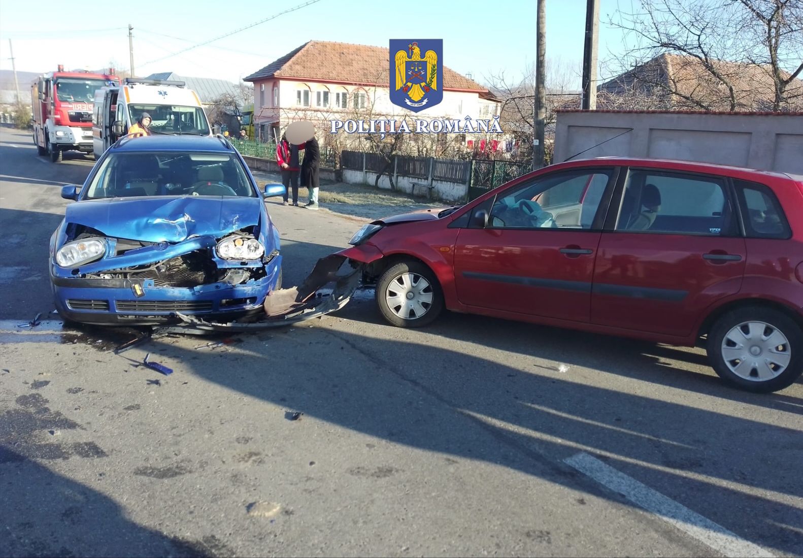 FOTO. ACCIDENT cu o victimă pe un drum județean din VÂLCEA