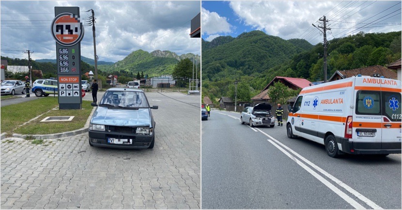FOTO. ACCIDENT cu 4 victime la BREZOI