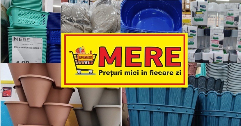 Surpriză pentru cumpărători! MERE Râmnicu Vâlcea – prețuri mici, produse utile și noutăți pentru gospodării