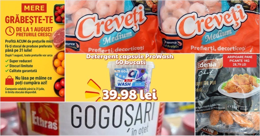 Grăbește-te să prinzi ofertele de la MERE Râmnicu Vâlcea! De la 1 august, prețurile cresc!