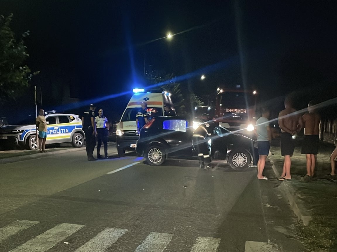 FOTO. ACCIDENT la HOREZU în această seară