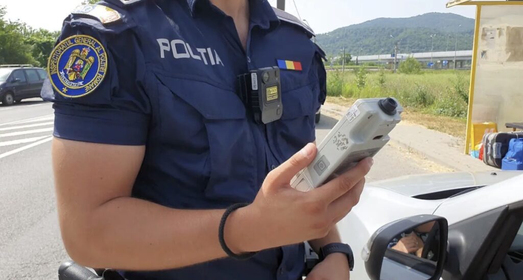 Alcooltest alcool beat la volan politie
