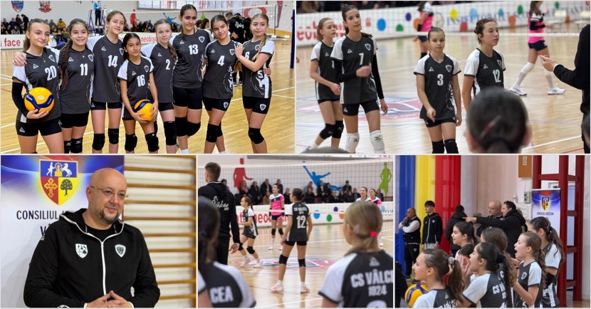 FOTO | VIDEO. CS Vâlcea 1924 reaprinde flacăra voleiului feminin