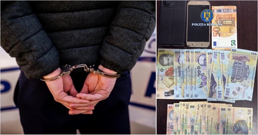 FOTO/HOREZU. L-a îmbrățișat și i-a golit buzunarele: suspect încătușat!
