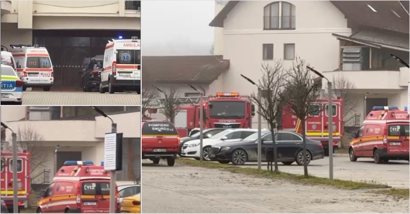 FOTO – Incident grav la Hotelul Hilton din Sibiu: tavanul unei piscine s-a prăbușit. A fost activat Planul Roșu
