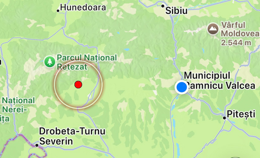 Cutremur în Oltenia, în această seară! Aproape de Vâlcea…