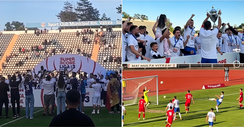 FOTO/VIDEO. SCM Râmnicu Vâlcea revine în Liga a II-a după un meci memorabil în Zăvoi