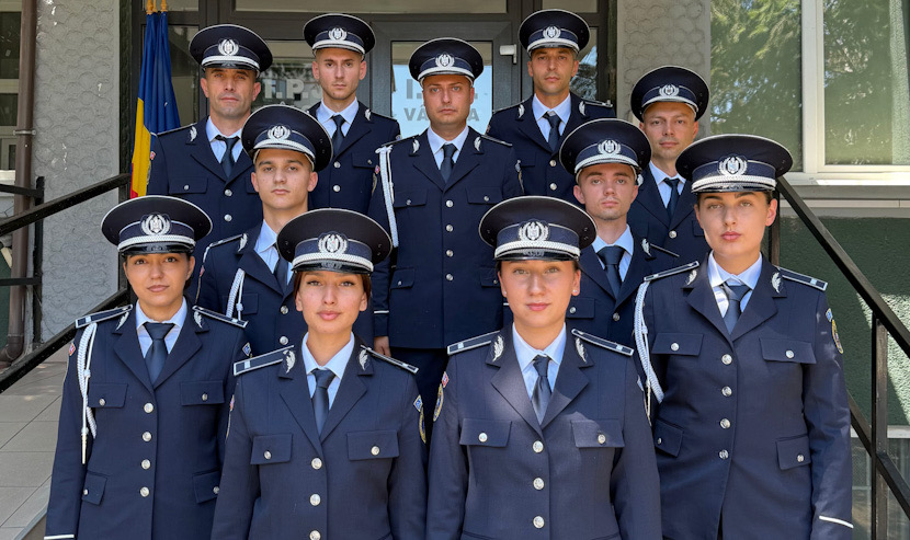 FOTO – 11 polițiști noi au ajuns la IPJ Vâlcea. Ce structuri vor întări