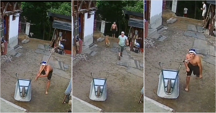 VIDEO. Scandal aseară la „Ride the Vibe”. Localnic atacat cu lopețile de motocicliști veniți la Vâlcea din Olt