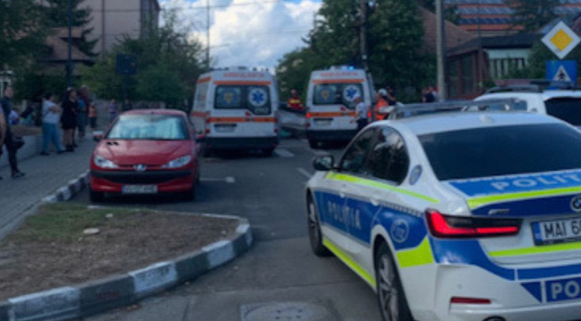Scandal pe Strada Mărășești din Râmnicu Vâlcea. Un bărbat, lovit cu o bâtă în cap