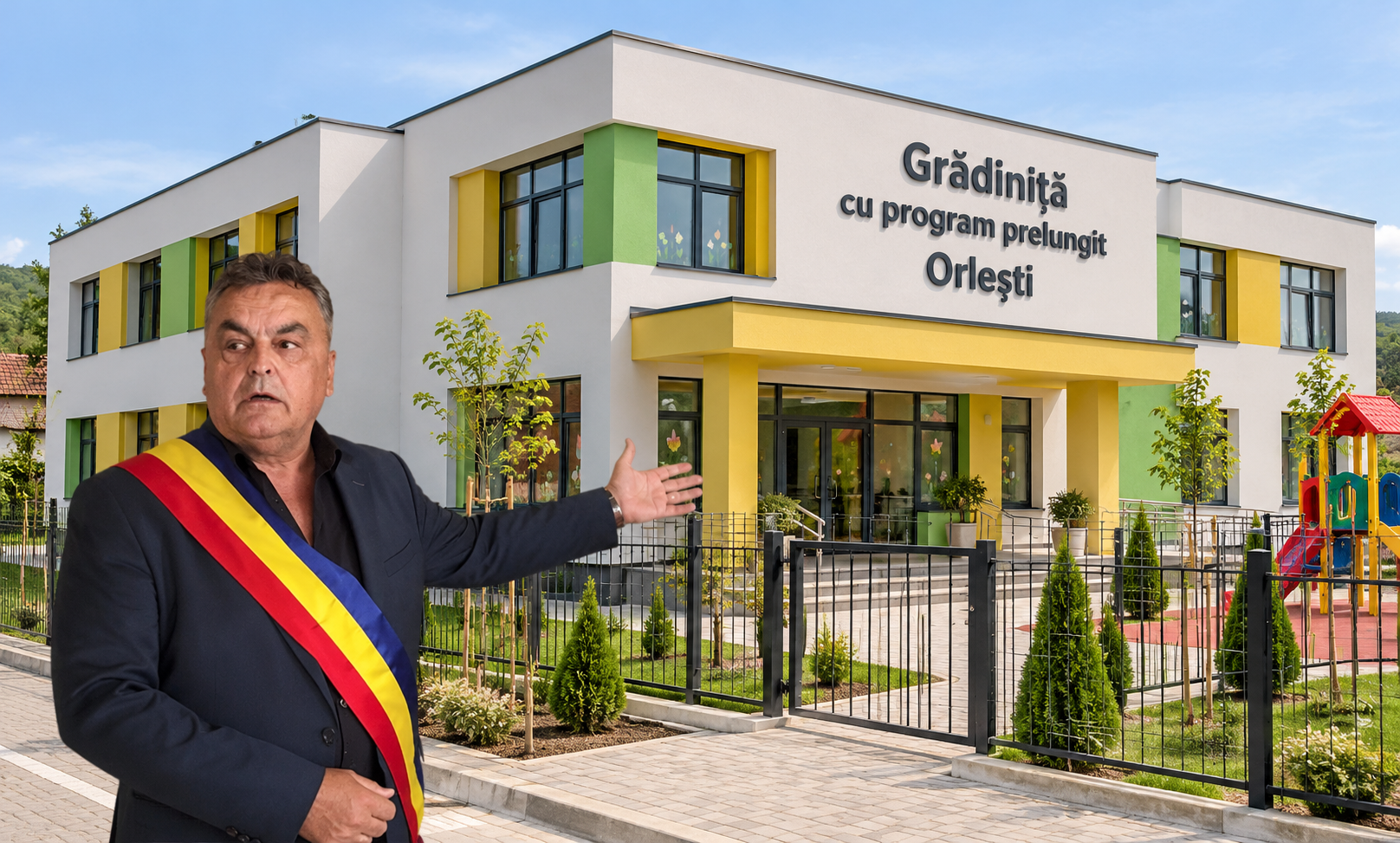 Orlești va avea o grădiniță cu program prelungit pentru 60 de copii. Investiția depășește 7,6 milioane de lei